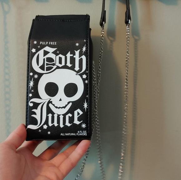 Goth Juice Carton Purse - Picture 6 of 8